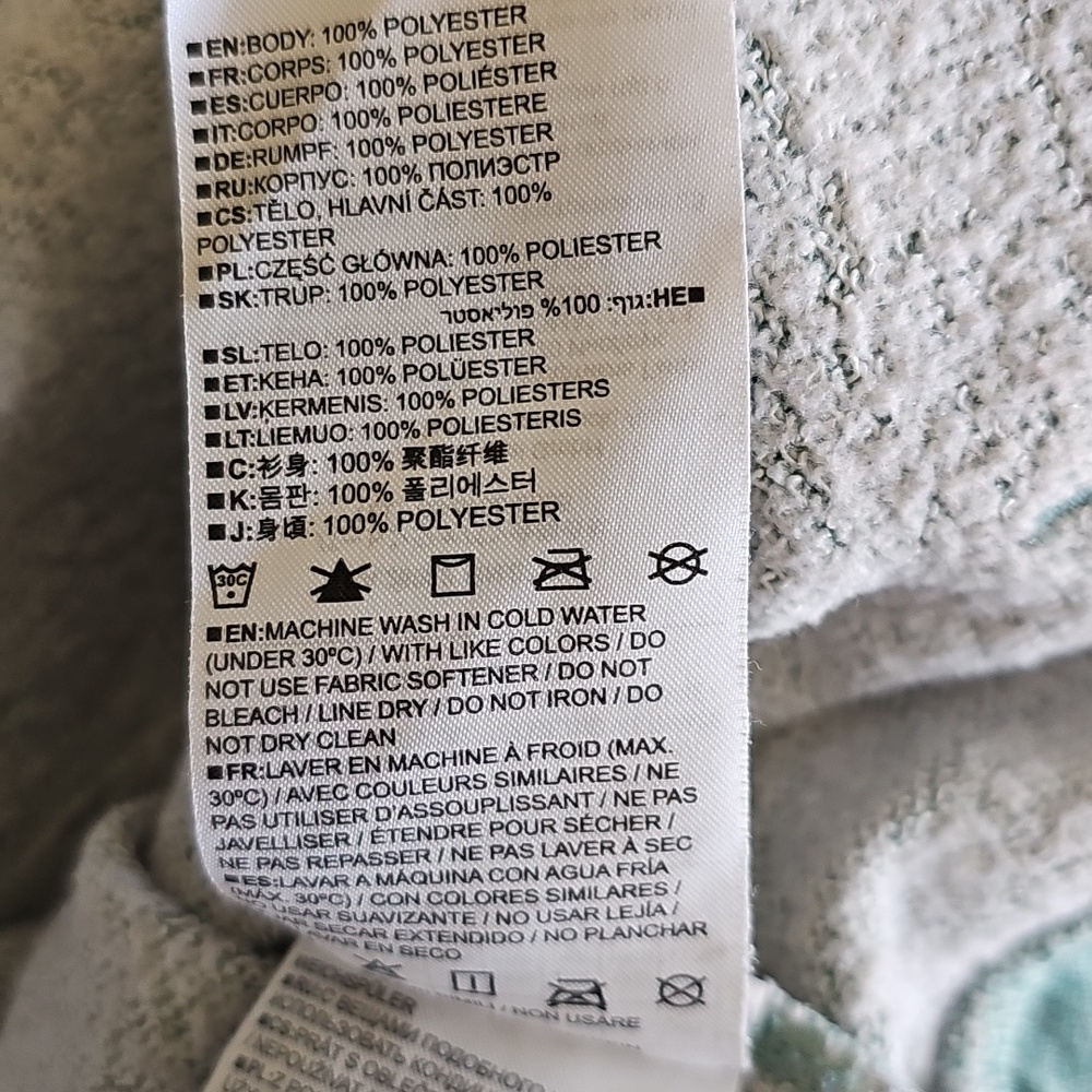 Burton Seafoam Green Graphic Crewneck Hoodie - Picture 6 of 7
